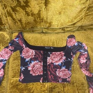 Girl with the Dragon Mesh Top. Brand NEW NEVER WORN